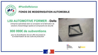 France Relance : Lisi Automotive, lauréate de l'AMI Fonds de modernisation de l'automobile